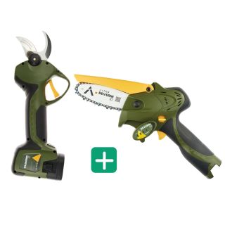 ΣΕΤ ΨΑΛΙΔΙ ΜΠΑΤΑΡΙΑΣ ALPEN WILDHORN 32 + ΑΛΥΣΟΠΡΙΟΝΟ ALPEN BEVELIN 10